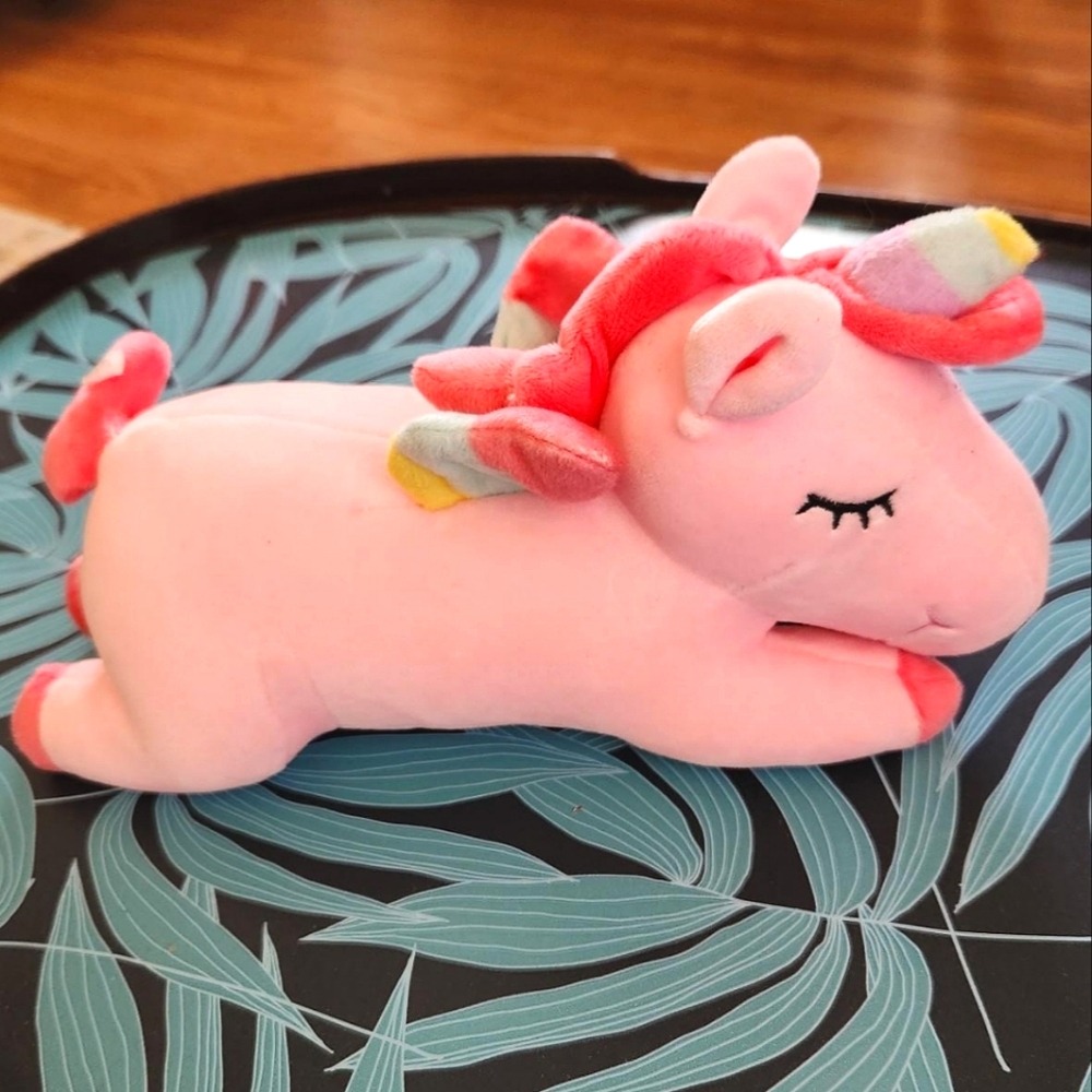 Pink Small Kawaii Unicorn Girly Plush